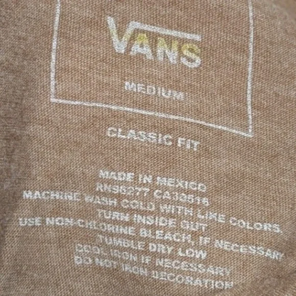 Vans 1966 Off The Wall Classic Fit Lightweight Short Sleeve T-Shirt Women Medium - Picture 2 of 5